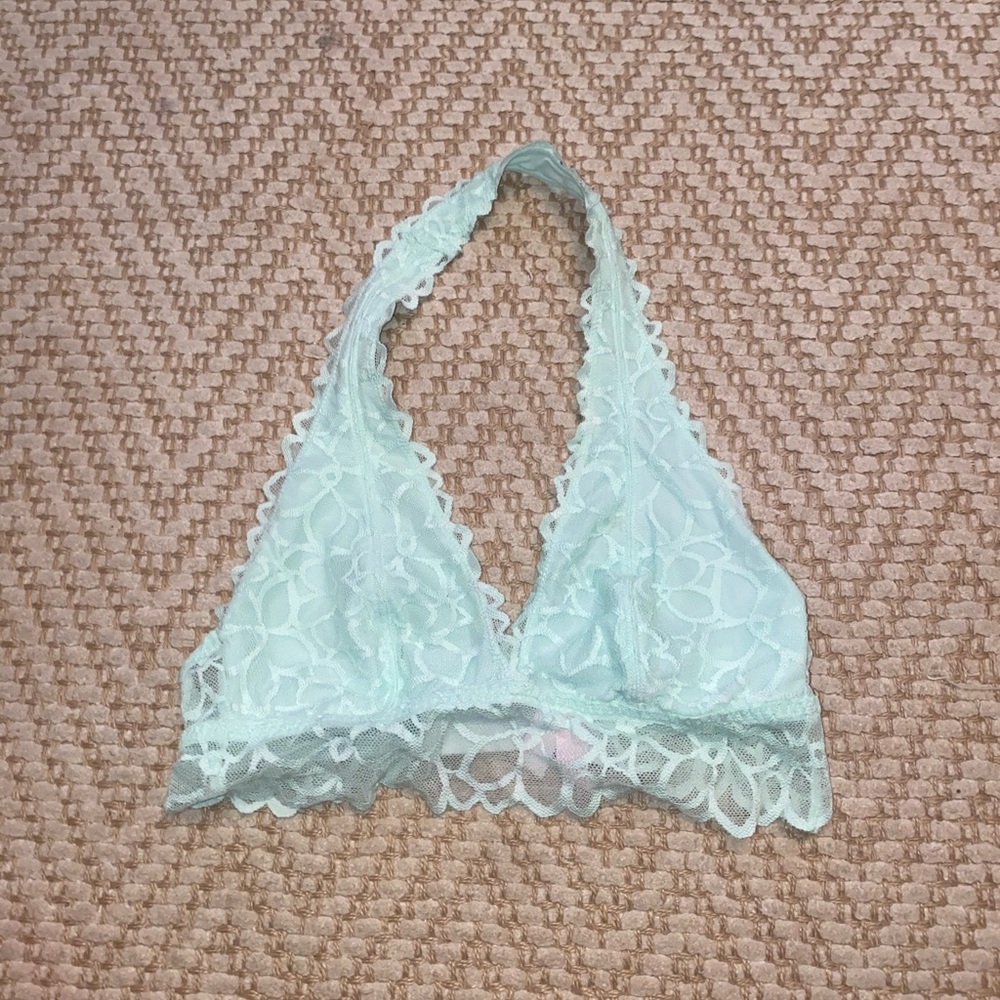 Pink vs bralette mint green